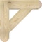 Ekena Millwork Traditional Craftsman Rough Sawn Bracket, Douglas Fir, 6"W x 28"D x 28"H BKT06X28X28TRA04RDF - alternate 2